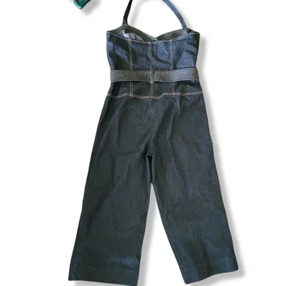 Bisou Bisou Denim Jumpsuit - Picture 3 of 5